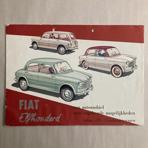 Brochure fiat elfhouderd - fiat,
