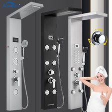 Pannello doccia acciaio inox