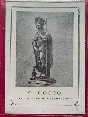 Santino holy card san - santino,