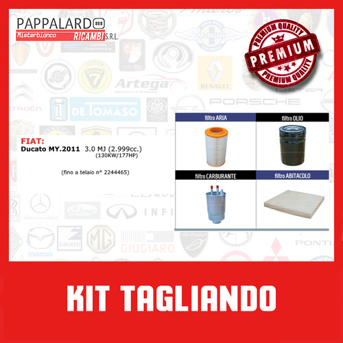 Kit tagliando filtri ydea - kit,