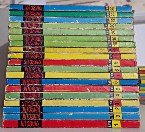 Diabolik lotto albi anno - lotto, 19