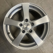 (1) Cerchio Singolo Dezent RE 7x16 Et45 Audi Vw Skoda Seat 5x112