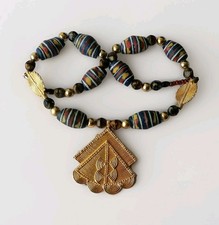 Collana di perle di vetro