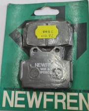COPPIA PASTIGLIE FRENO POSTERIORE NEWFREN YAMAHA FZS FAZER 600 CC 1998 2003