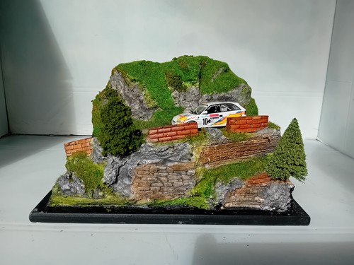 Diorama scorcio montagna - scorcio, di