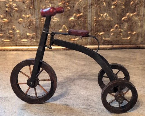 Triciclo vintage metallo - vintage, in