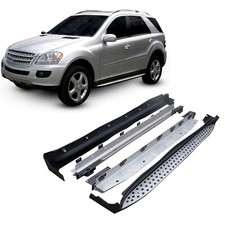 Pedane Laterale Sottoporta Per Mercedes ML W164 2006-2013 Spedizione Gratuita