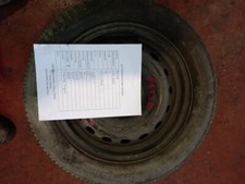 N.1 CERCHI FERRO+GOMME RENAULT CLIO 2008 4 FORI - 15" - 5,5J 15H2 ET49 - P4-T3B