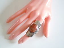 Anello Acciaio Inox Diaspro
