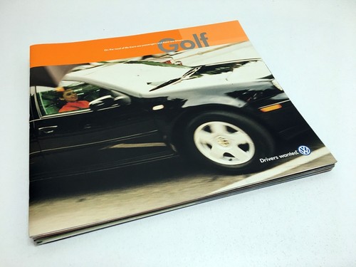 Brochure volkswagen golf 2001 - volkswagen,