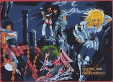 SAINT SEIYA  CAVALIERI DELLO ZODIACO - SHITAJIKI PLASTIC BOARD POSTER Version 1