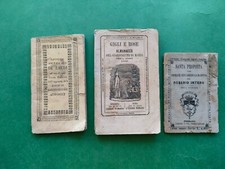 3 LIBRETTINI RELIGIOSI EPOCA
