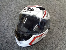 Casco integrale OGK Kabuto KAMUI-3 CIRCLE bianco perla/rosso taglia L