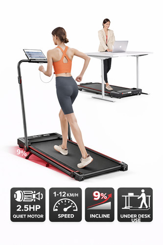 Tapis roulant pieghevole 5hp - pieghevole, 2,5hp