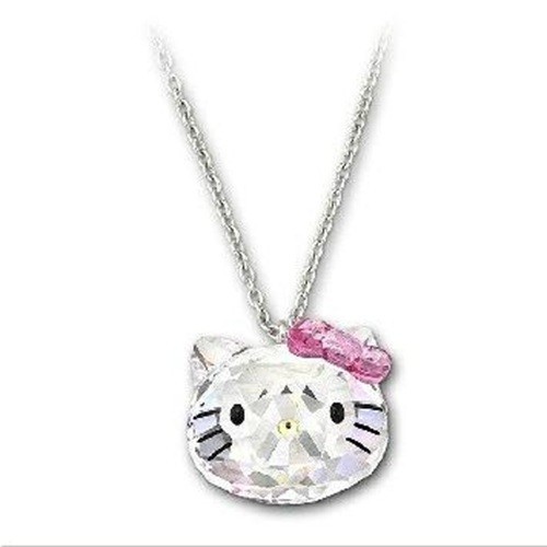 Collana con ciondolo swarovski - ciondolo,