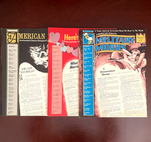 Lot vintage american - of,