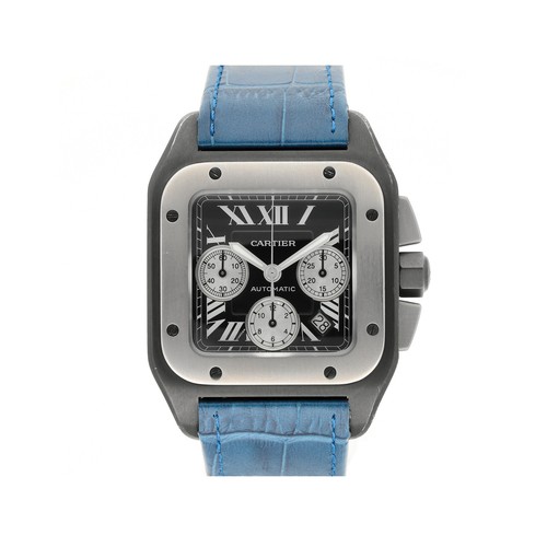 Cartier santos 100 - cartier, 46mm