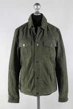 Giacca pelle verde Bershka