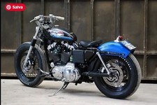 PARAFANGO POSTERIORE CUSTOM VINTAGE REAR FENDER HARLEY DAVISON SPORTSTER 97-03