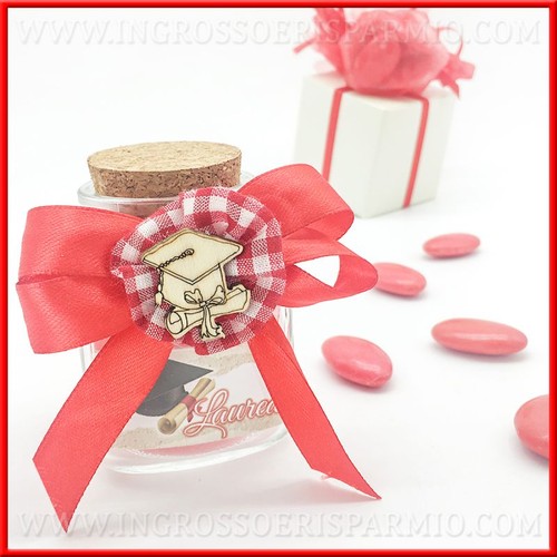 Vasetti confetti laurea - confetti,