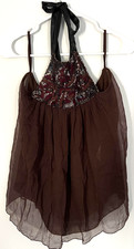Top donna zara marrone - donna,