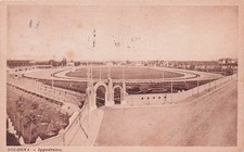 2476) CARTOLINA BOLOGNA IPPODROMO VIAGGIATA CORREGGIO REGGIO EMILIA