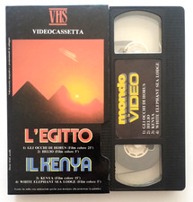 Vhs L'Egitto Il Kenia Film
