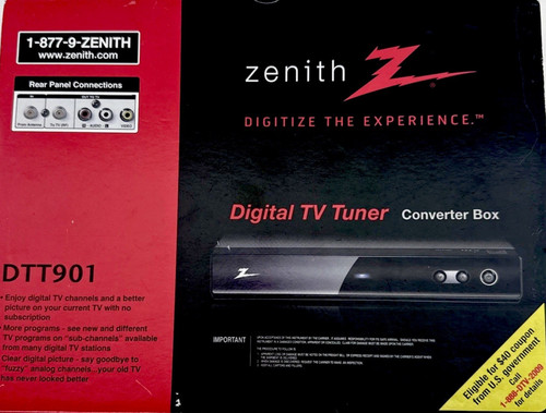 Zenith dtt901 scatola - zenith,