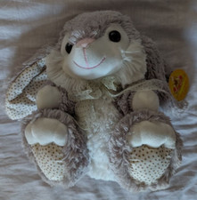 PELUCHE PUPAZZO CONIGLIO CONIGLEITTO DE.CAR TENERI COMPAGNI DI GIOCO  25 cm