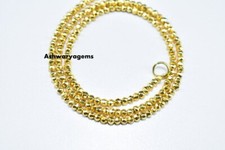 Collana oro pirite rondelle