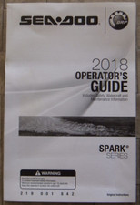 SEA DOO OPERATOR'S GUIDE 2018