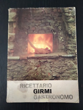 RICETTARIO GIRMI GASTRONOMO FRULLATORE LIBRETTO RICETTE LUIGI VERONELLI ANNI 60