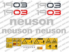 Neuson 1903 Set di Adesivi