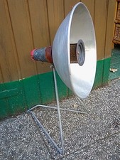 Parabola vintage stufa gas epoca FUNZIONANTE design hobby collezionismo Antica