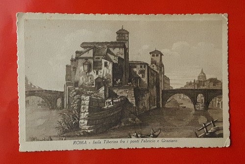 Cartolina non viaggiata - non, isola
