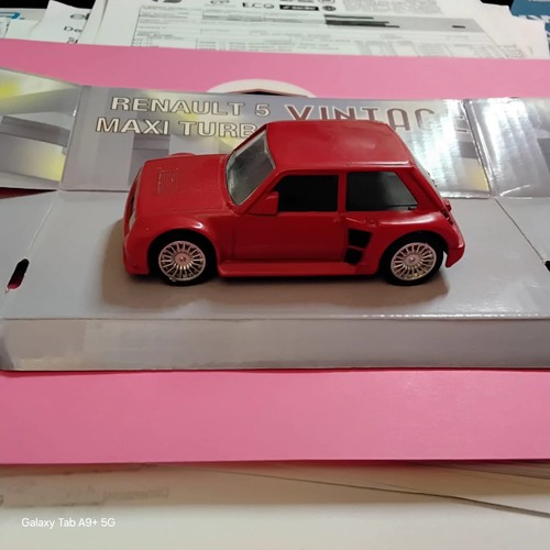 Modellino renault maxi - maxi, turbo