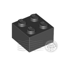 4x LEGO 3003 Mattoncino 2x2