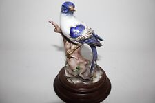 L68-CAPODIMONTE-CARPIE'-CERAMICA PASSEROTTO UCCELLO-ARTE NAPOLI  ANTIQUARIATO