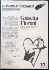 Giosetta Fioroni, le parole
