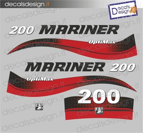 Adesivi motore marino