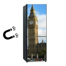 Calamita cucina frigorifero congelatore Londra architettura storica orologio fiume città