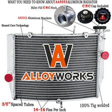 Aluminum Motorcycle Radiateur