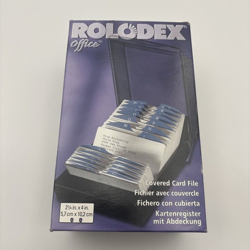 Vintage roladex office - roladex,