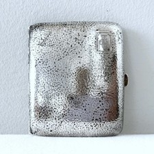 Portasigarette vintage argento