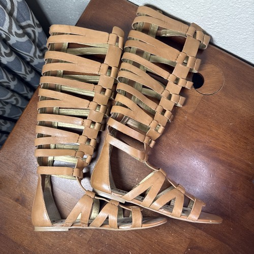 Sandali gladiatore alti donna