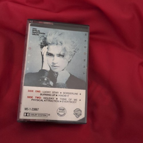 Madonna cassette tape - madonna,
