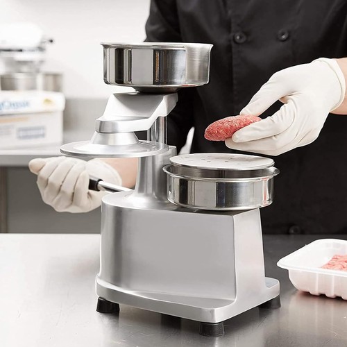 Pressa per hamburger manuale