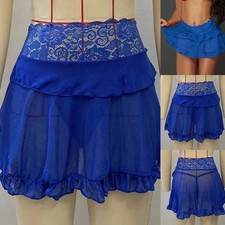 Gonna corta maglia nera