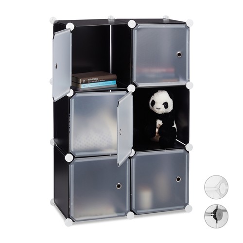 Scaffale componibile con - , 6