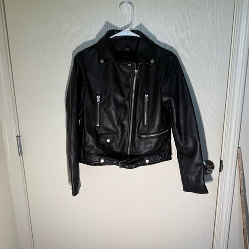 Zara giacca motociclista donna - zara,